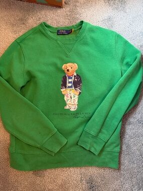 Polo by Ralph Lauren Green Polo Bear sweatshirt